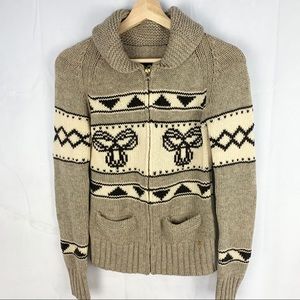 ARITZIA TNA Sea to Sky lambs wool sweater Sm